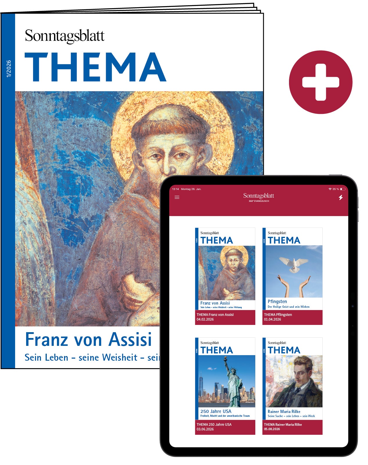 Kombi THEMA-Magazin Abo Print+Digital