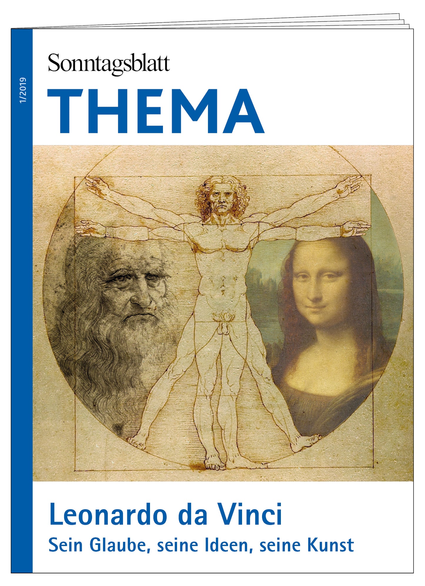 Cover des THEMA-Magazins Leonardo da Vinci.