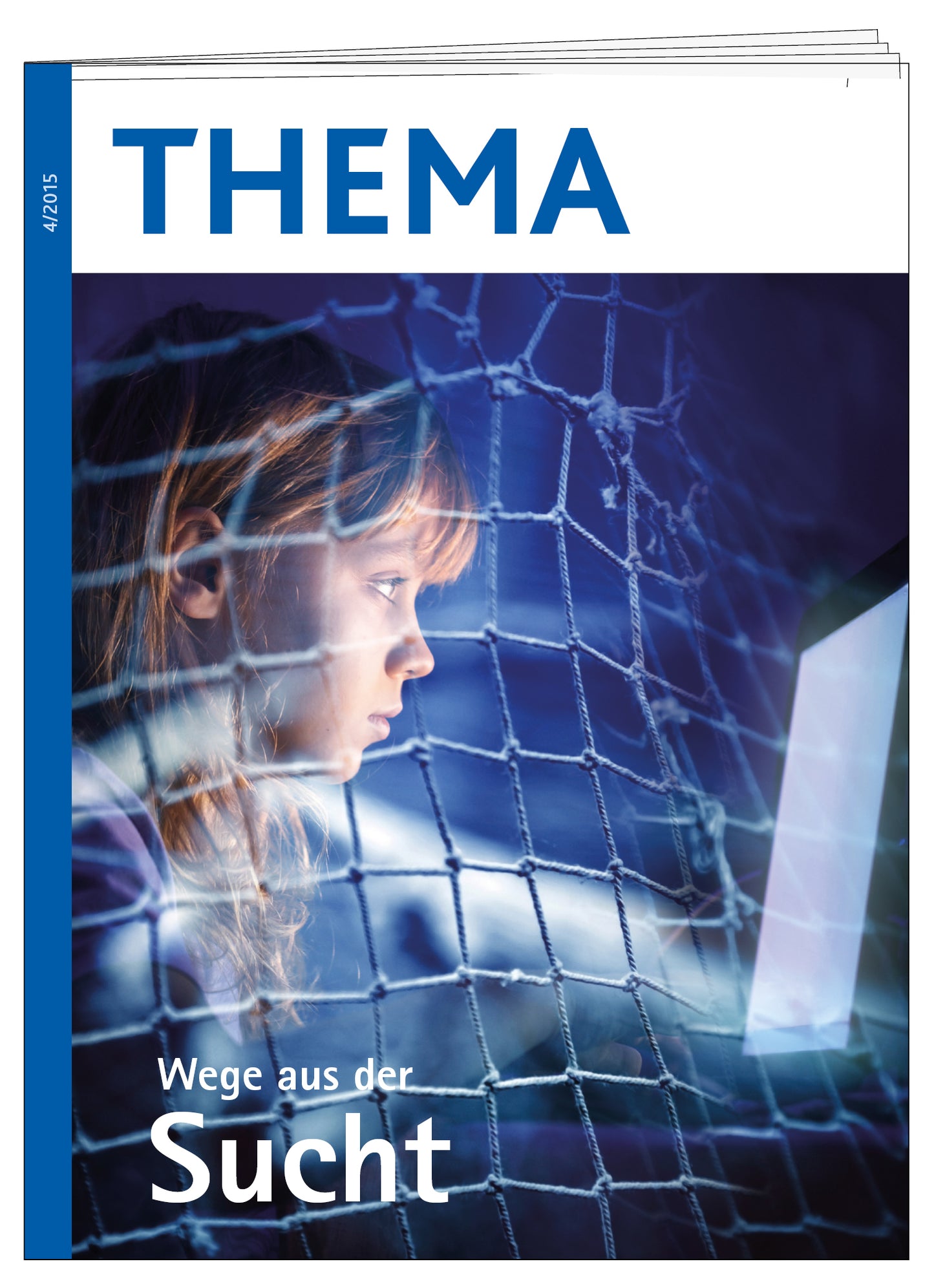 Cover des THEMA-Magazins Wege aus der Sucht.