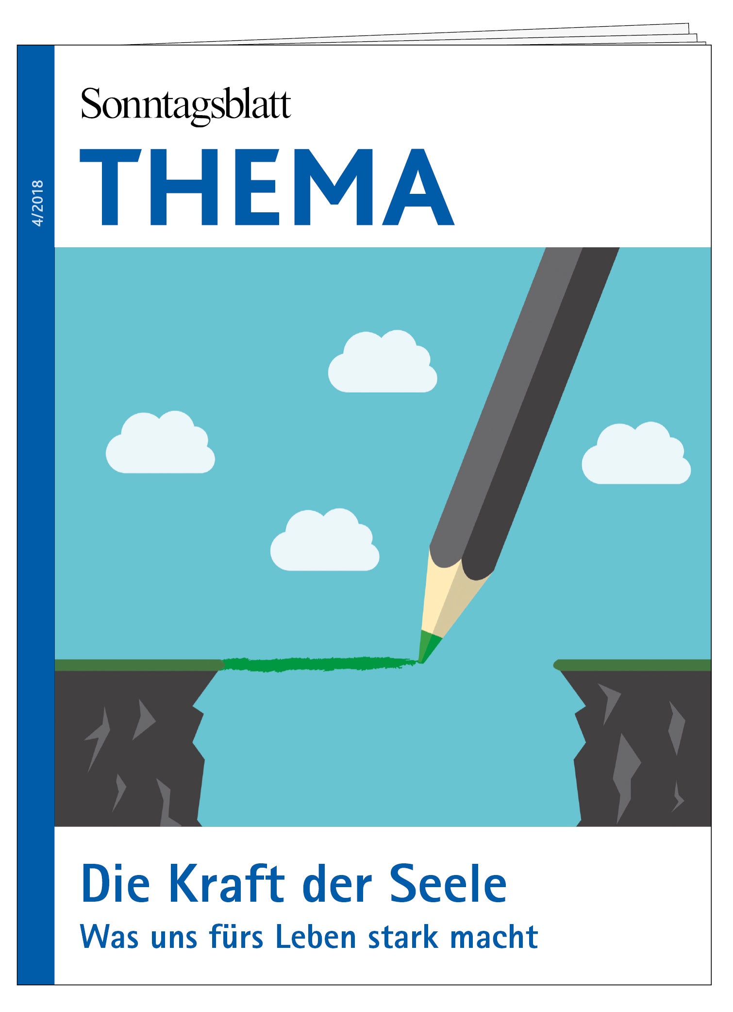 Cover des THEMA-Magazins Die Kraft der Seele.