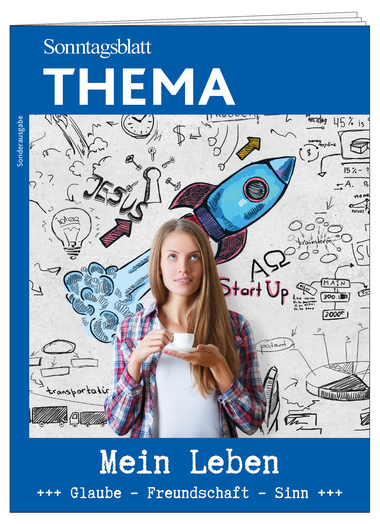 Cover des THEMA-Magazins Mein Leben. Zur Konfirmation.